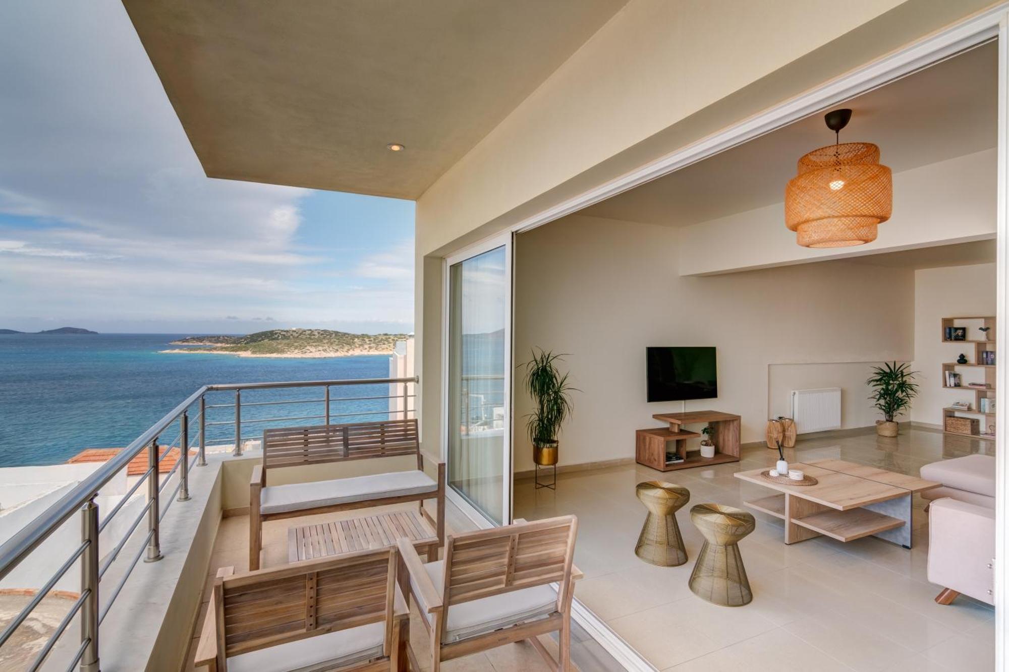 Oikies Luxury Apartments With Private Free Parking Area Agios Nikolaos  Ngoại thất bức ảnh